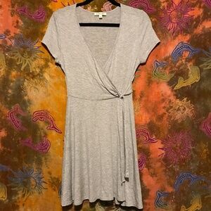 Rolla Costa Grey Wrap Dress